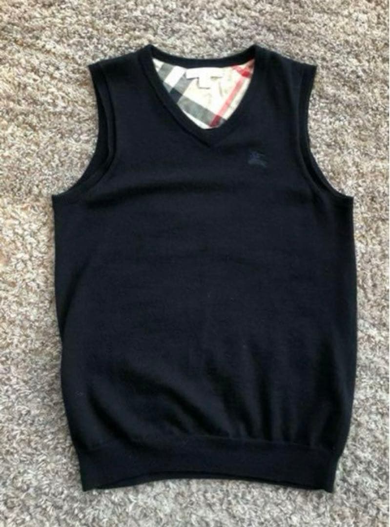 【専用】４点Set バーバリースーツ上下14Y・ネクタイ・ベスト12Y