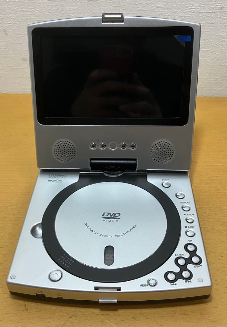 【KATZ】ポータブルDVDプレーヤー KC-DVD6200 通電確認済