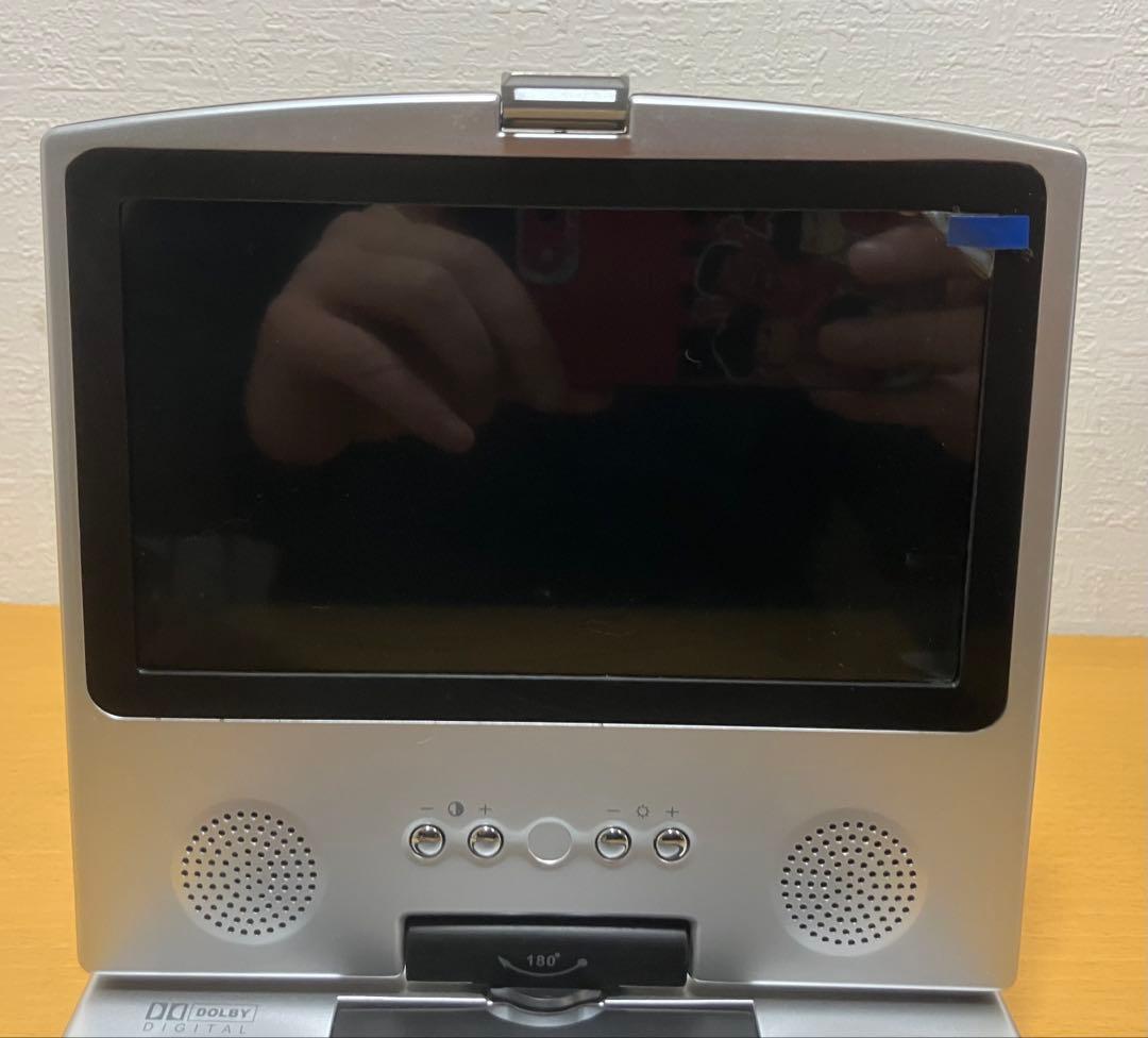 【KATZ】ポータブルDVDプレーヤー KC-DVD6200 通電確認済