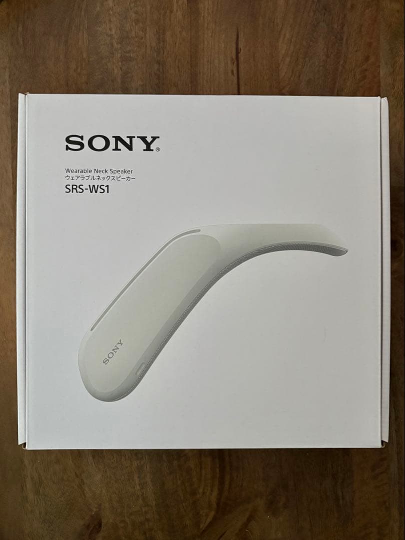 ソニー(SONY) ウェアラブルネックスピーカー SRS-WS1