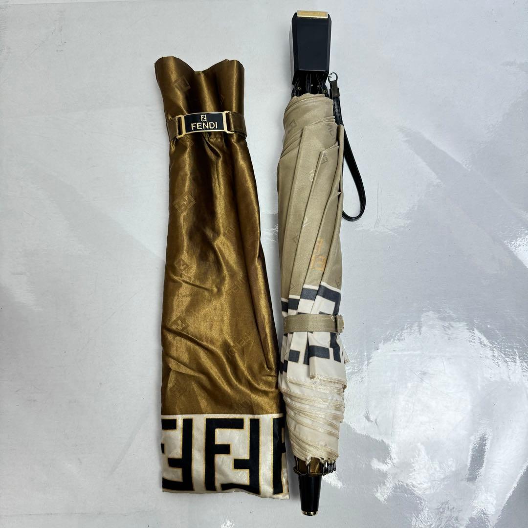 DA406 【美品】フェンディ　FENDI 折りたたみ傘