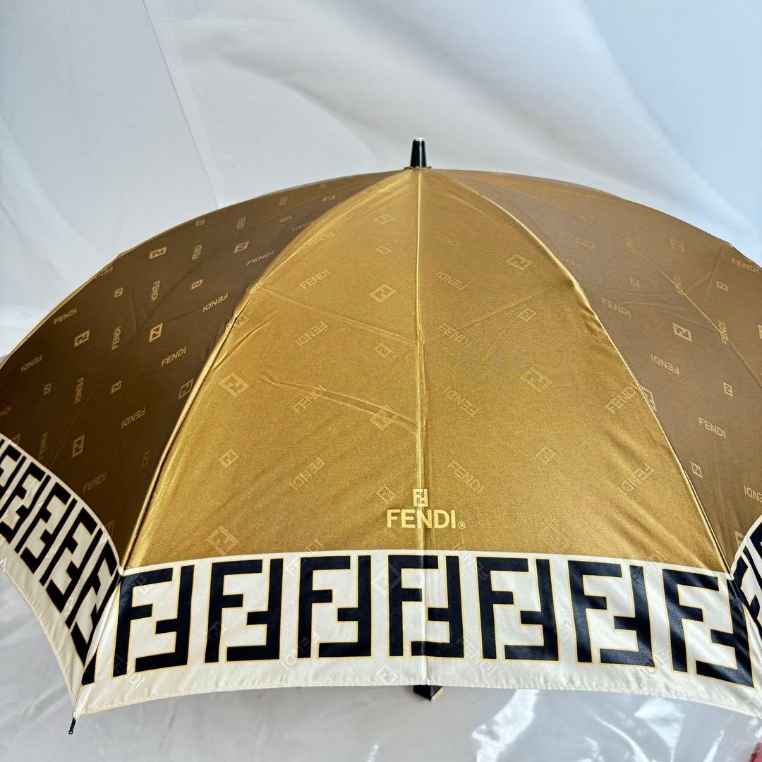 DA406 【美品】フェンディ　FENDI 折りたたみ傘