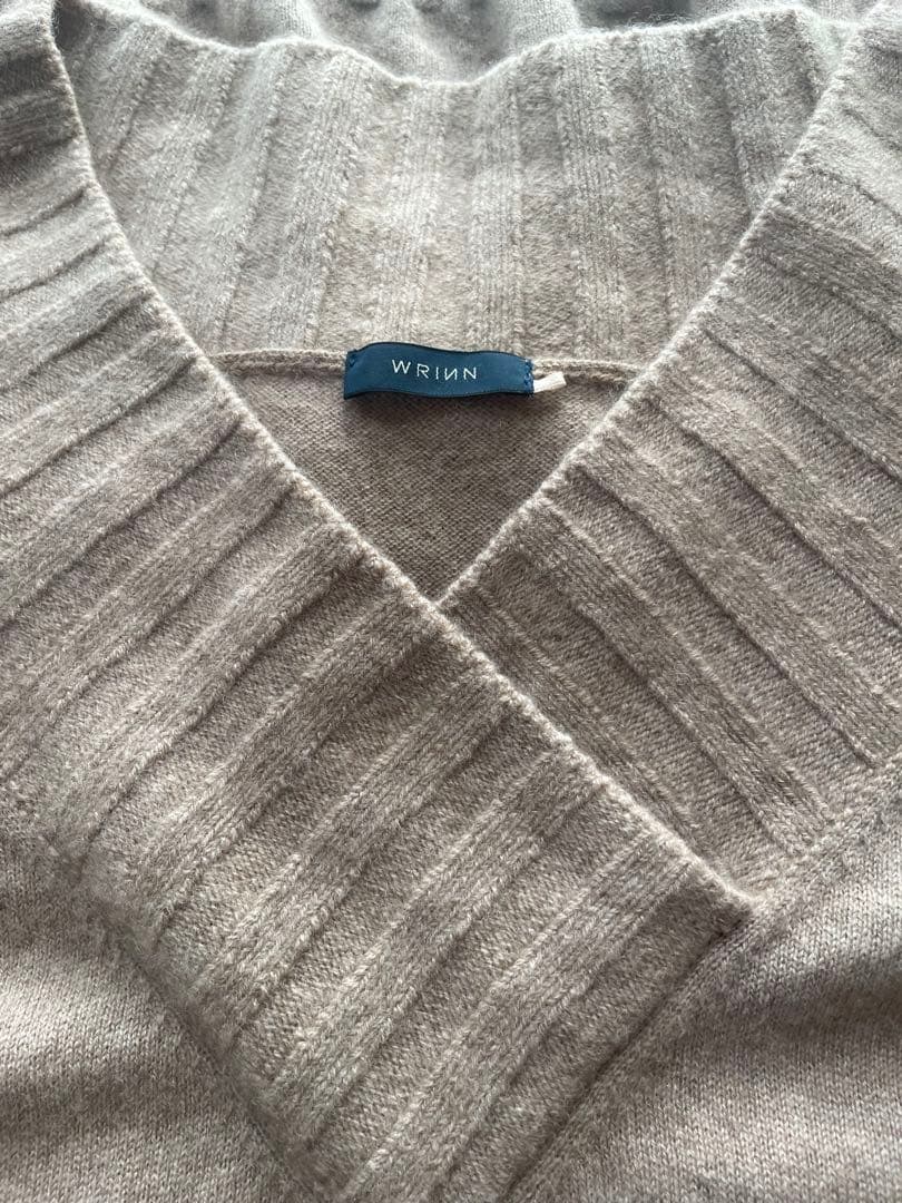 WRINN 2WAY ボリュームニットワンピ