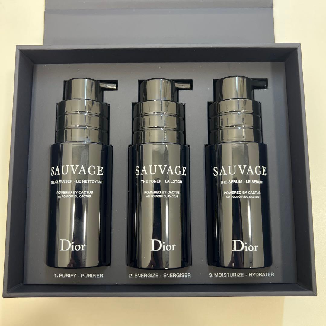 未使用 Dior ディオールSauvage Mencare スキンケアセット