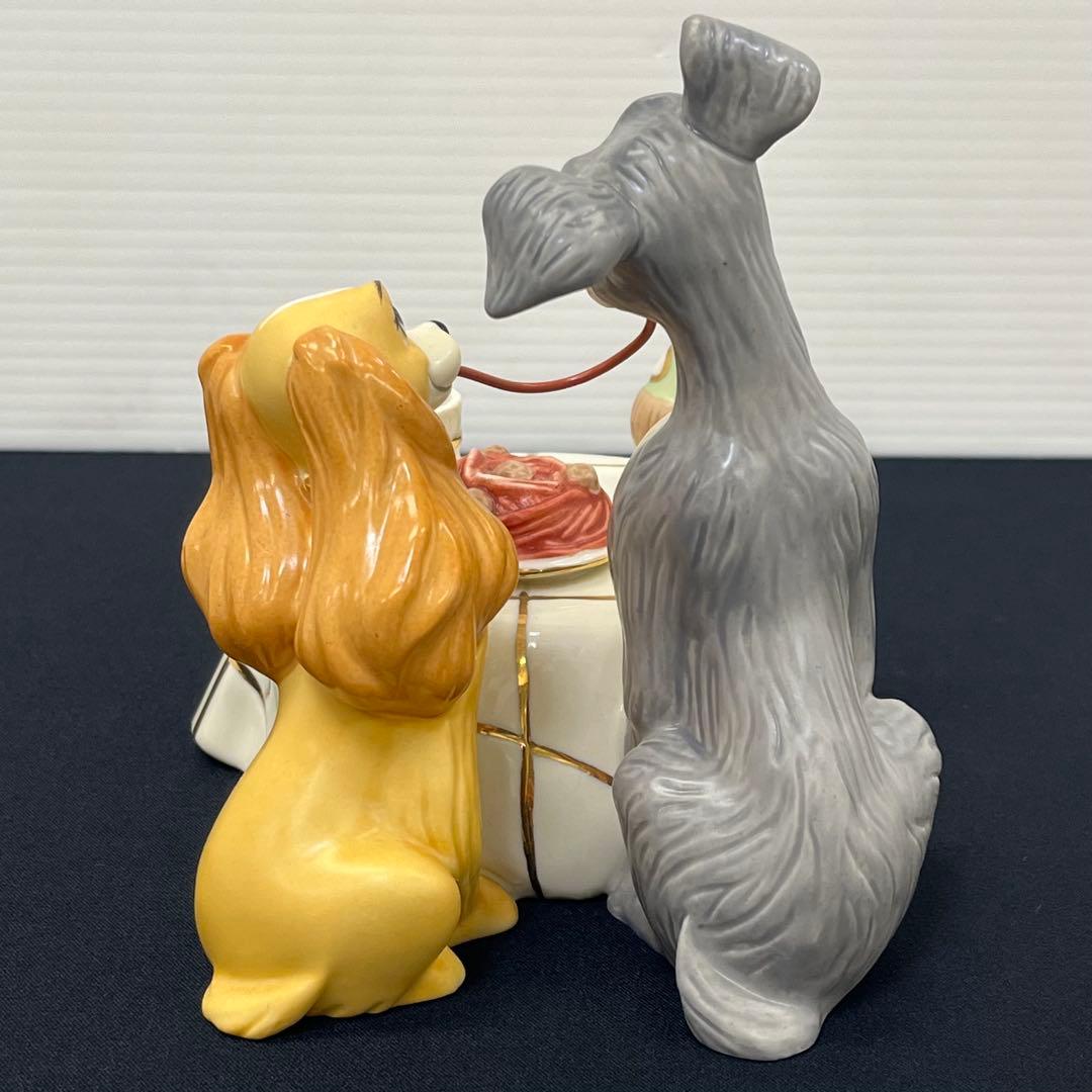 M*a様 【希少品】ディズニー わんわん物語 レディ＆トランプ Lenox 置物