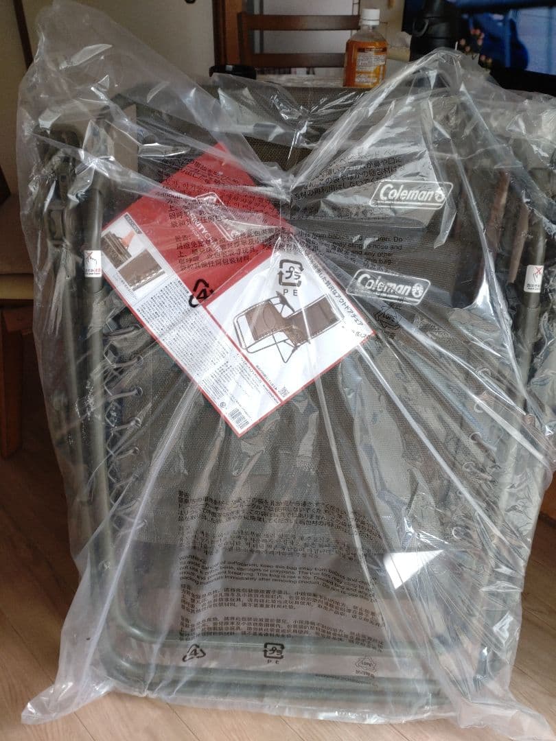 【未使用】Coleman インフィニティチェア アウトドアチェア オリーブ