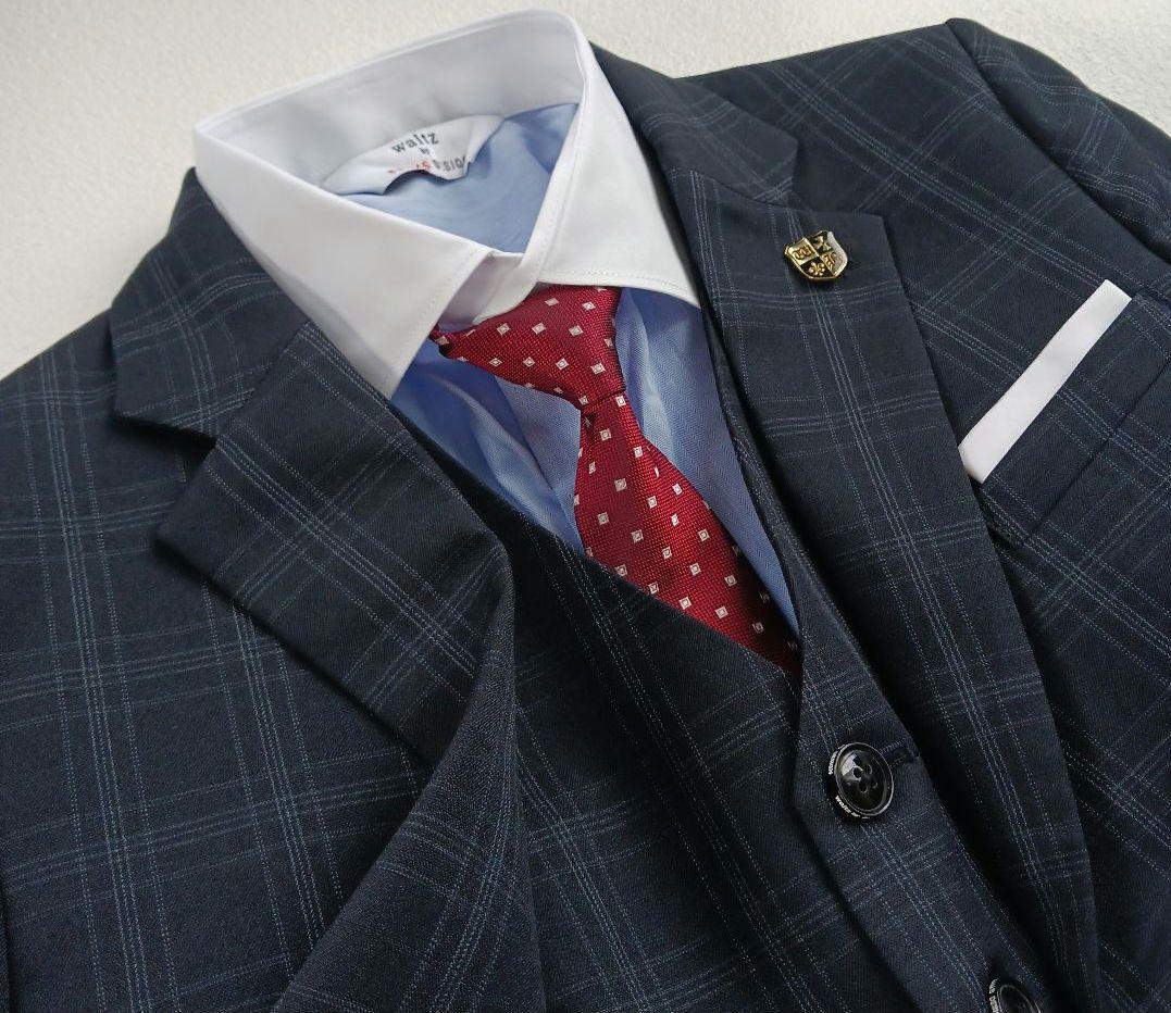 ワルツバイビームスデザイン　男の子160　フォーマルスーツセットアップ　ブラック