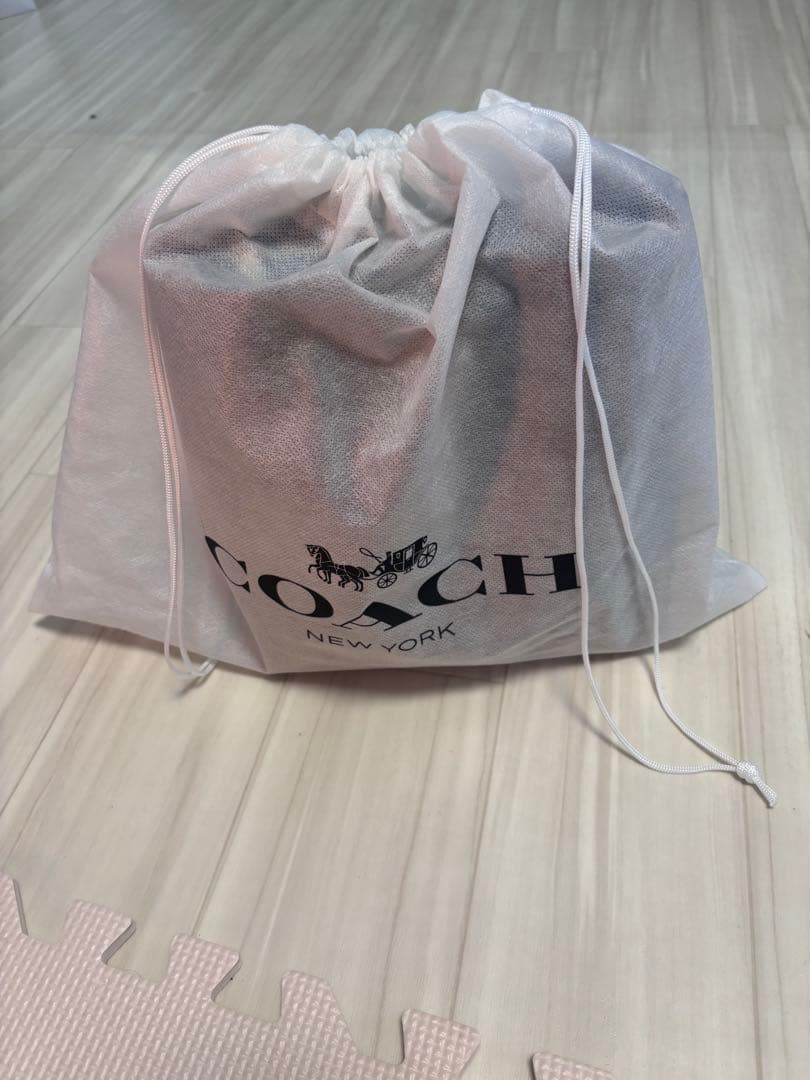コーチ モノグラム柄 バッグ 中型