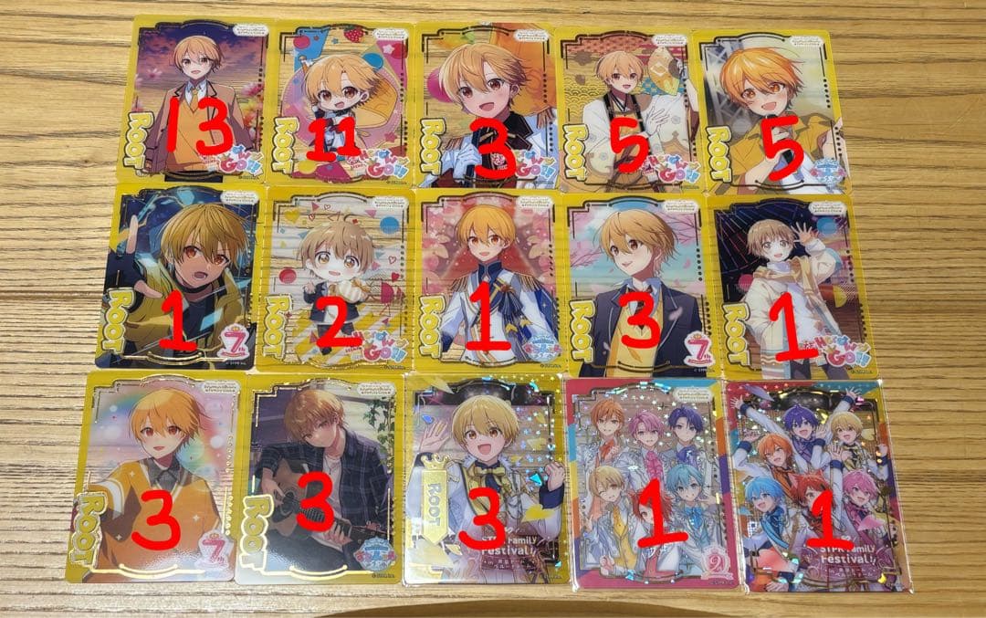 すとぷり るぅと ころん トレカ ヴァイスシュヴァルツ