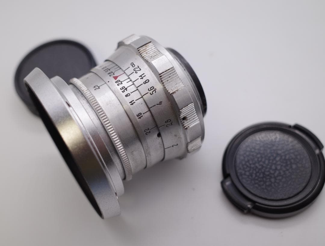 4　美品　インダスター26　10枚絞り　52ｍｍｆ2.8 オールドレンズ