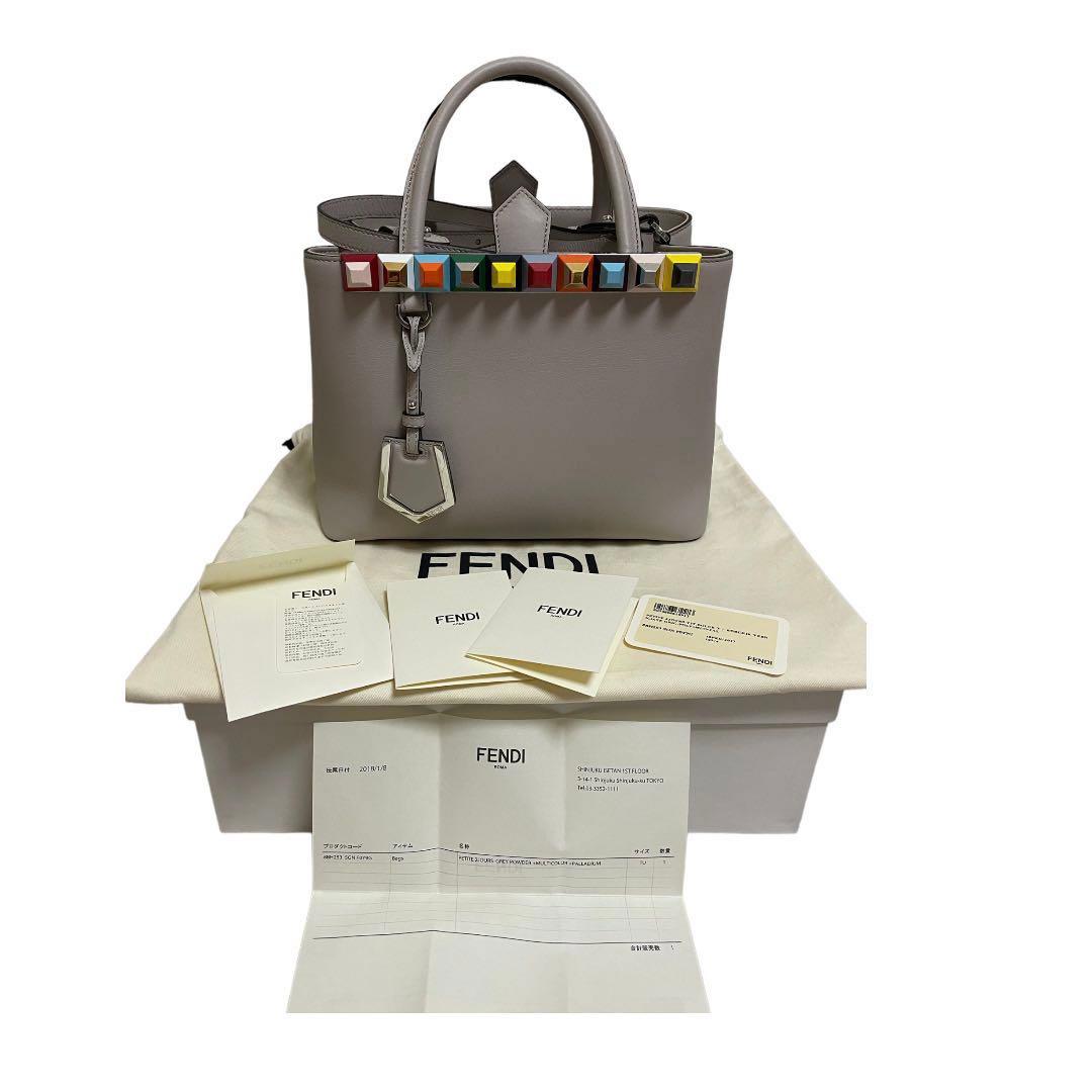 FENDI フェンディ プチトゥージュール スタッズ バッグ 新品未使用品