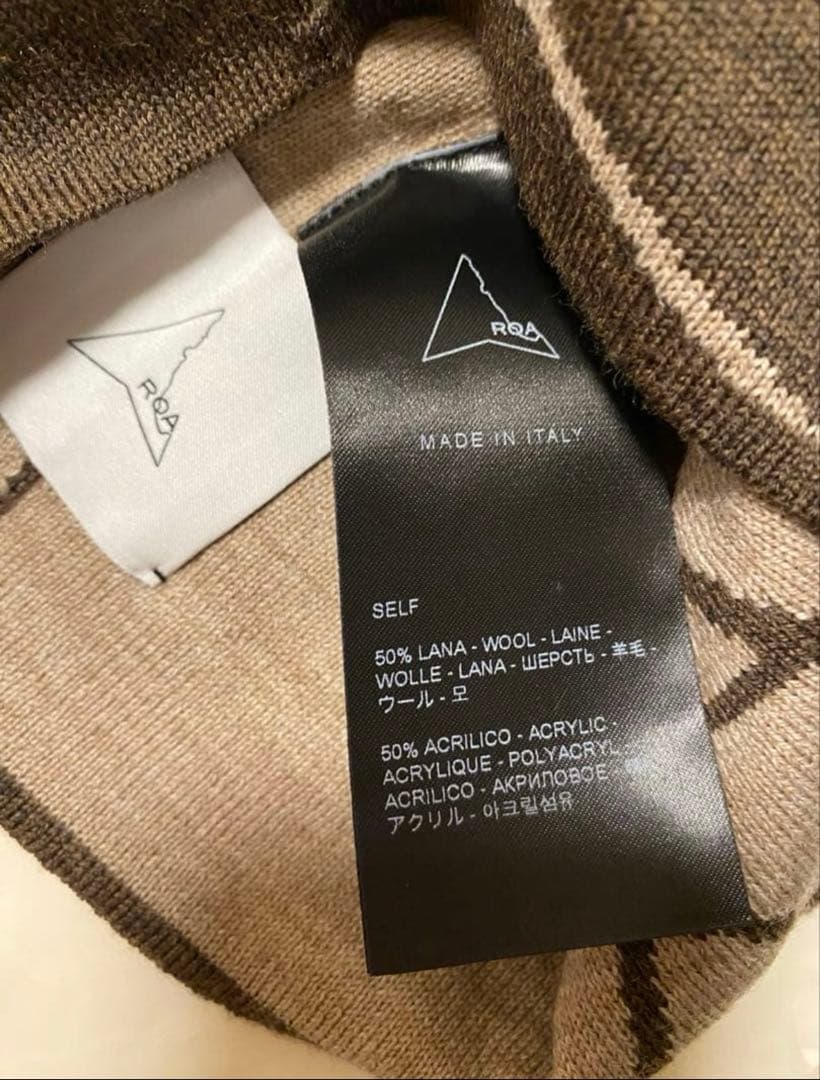 ROA ビーニー　25SS Dark-Brown