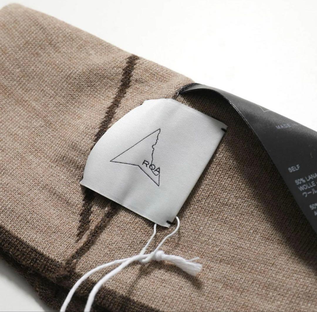 ROA ビーニー　25SS Dark-Brown