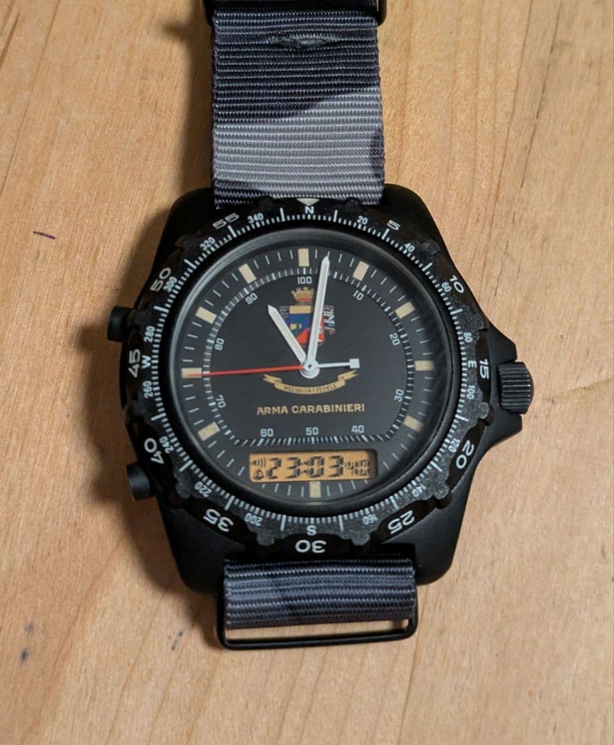 ノースイーグル　軍用　UDTタイマー　イタリア国家警察