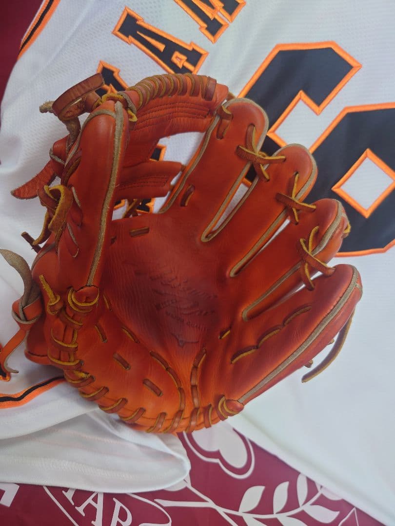ジ*コ様 ミズノプロ　限定皮革 テネイシャスプロエリートレザー　硬式グローブ　内