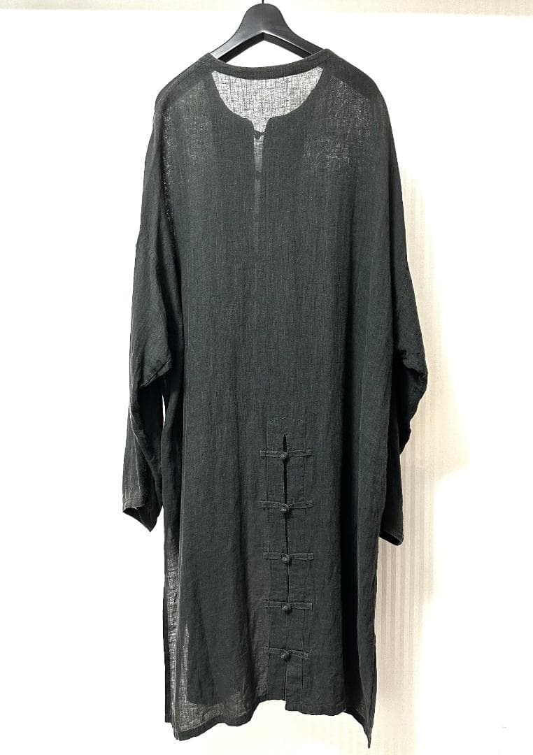 ✨美品✨ ヨウジヤマモト プールオム 15ss リネンロングチャイナジャケット
