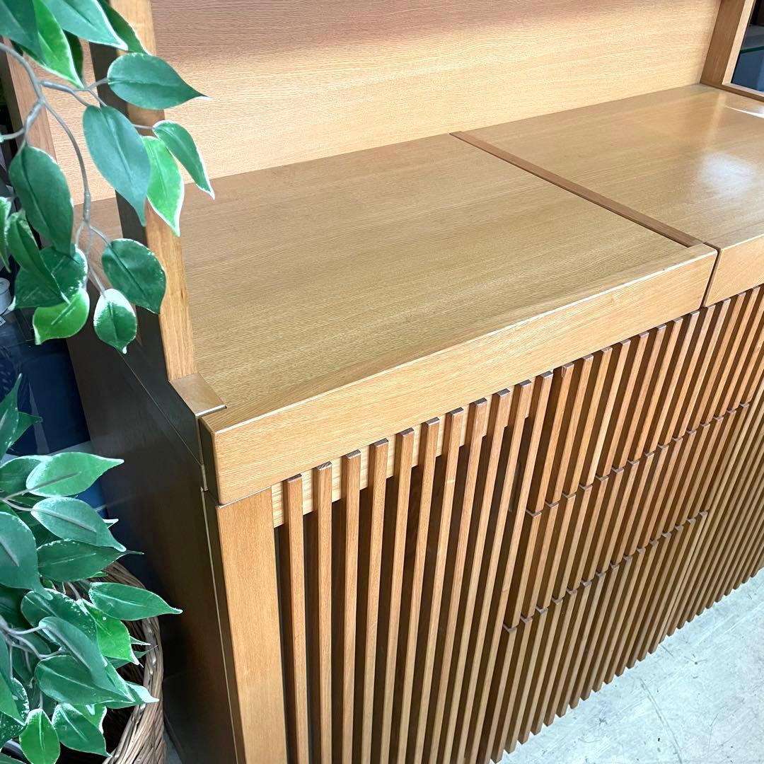 【美品】浅川木工　山水シリーズ　キッチンカウンター　キッチンボード　高級　愛知県