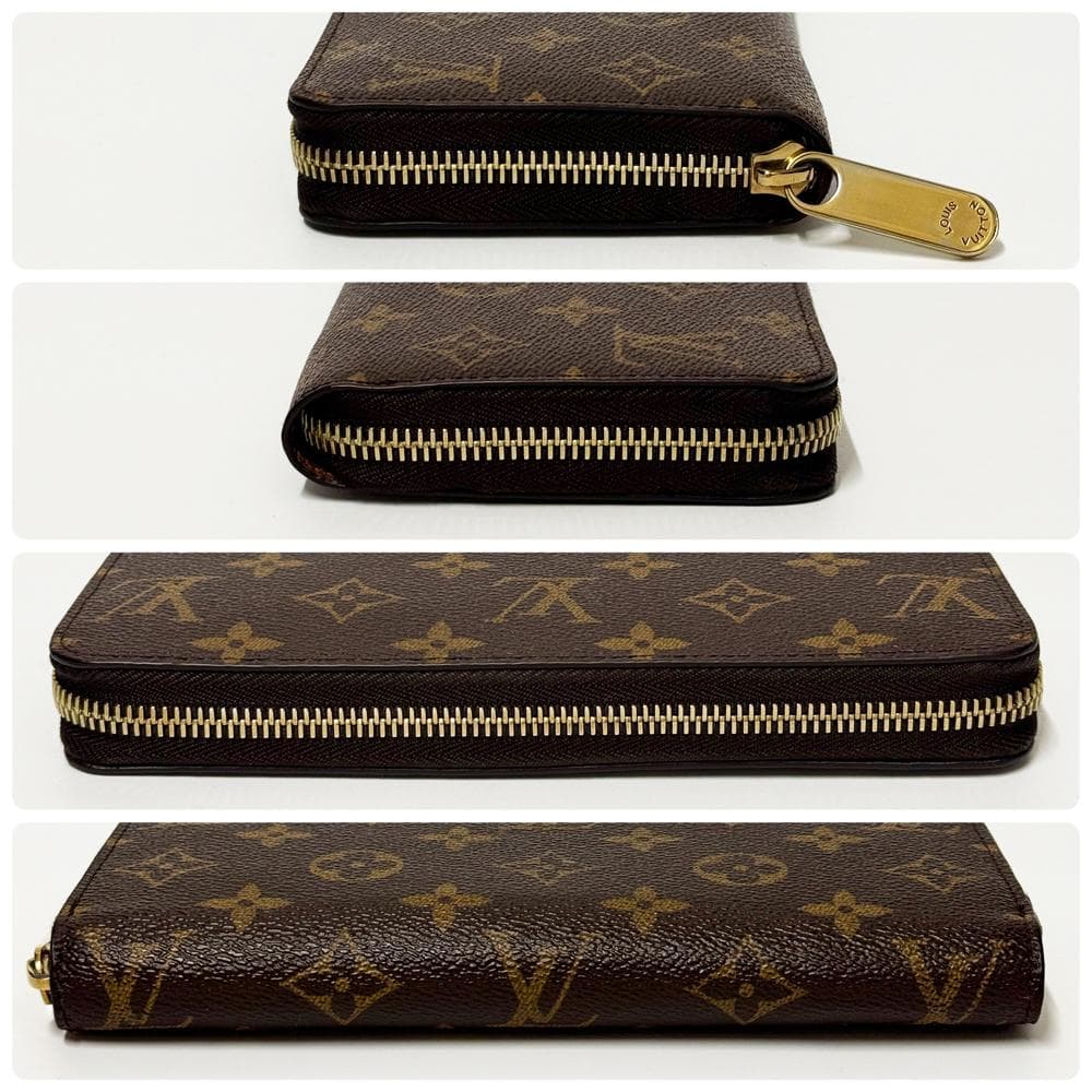 極美品 ルイヴィトン モノグラム ジッピーウォレット ラウンドファスナー 長財布