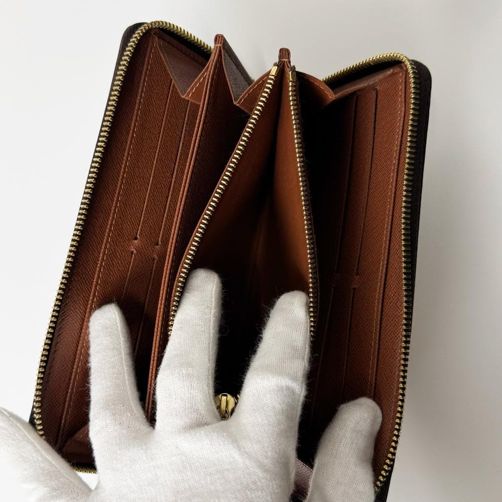 極美品 ルイヴィトン モノグラム ジッピーウォレット ラウンドファスナー 長財布