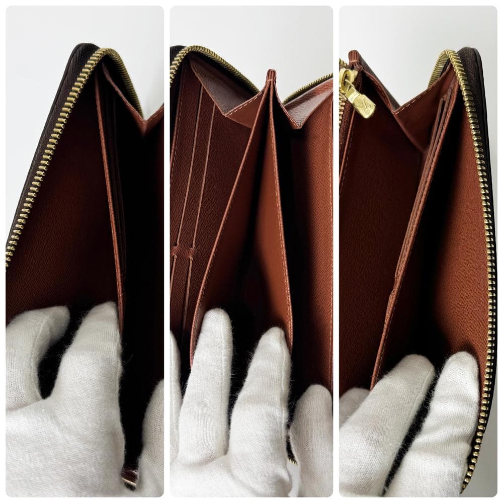 極美品 ルイヴィトン モノグラム ジッピーウォレット ラウンドファスナー 長財布