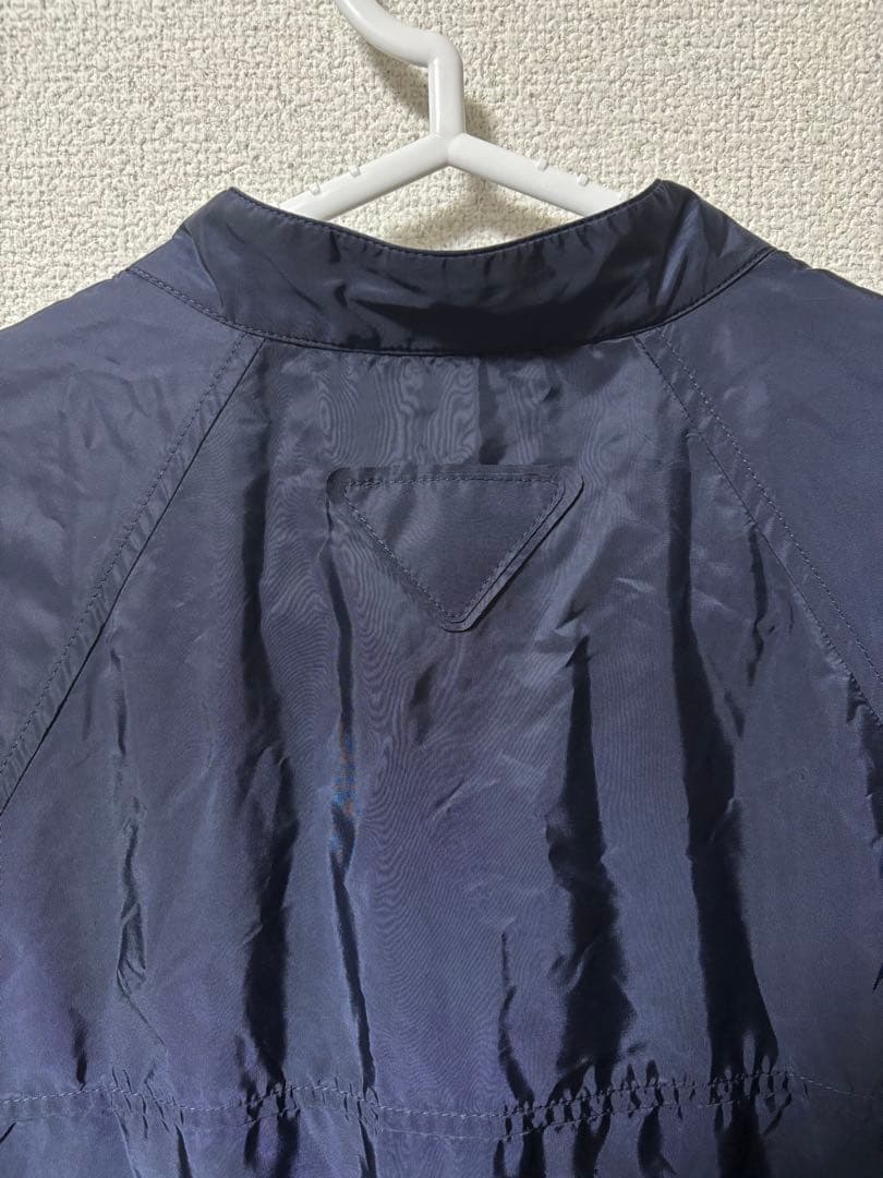 プラダ リナイロン ワンピース ネイビー