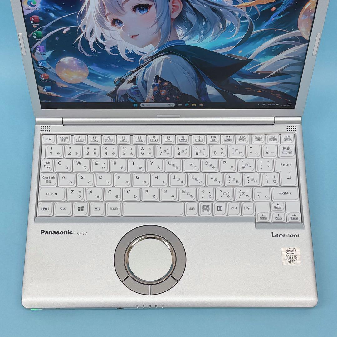 054 準美品 レッツノートCF-SV9 i5 第10世代 8GB office