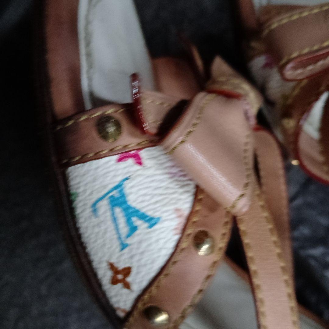 【ルイ・ヴィトン】マルチカラー素敵な美脚ミュール❦