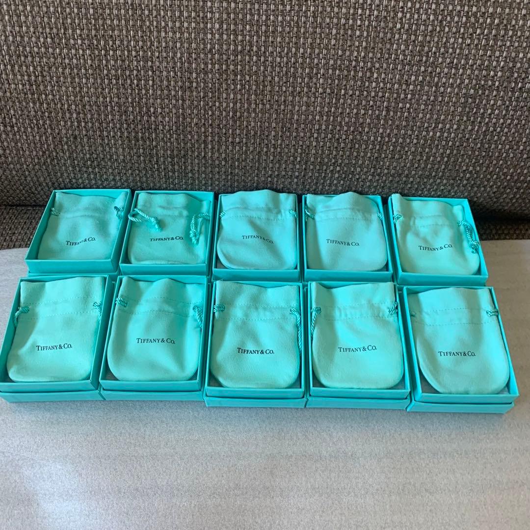 現行品　美品ティファニー空箱巾着袋10セット