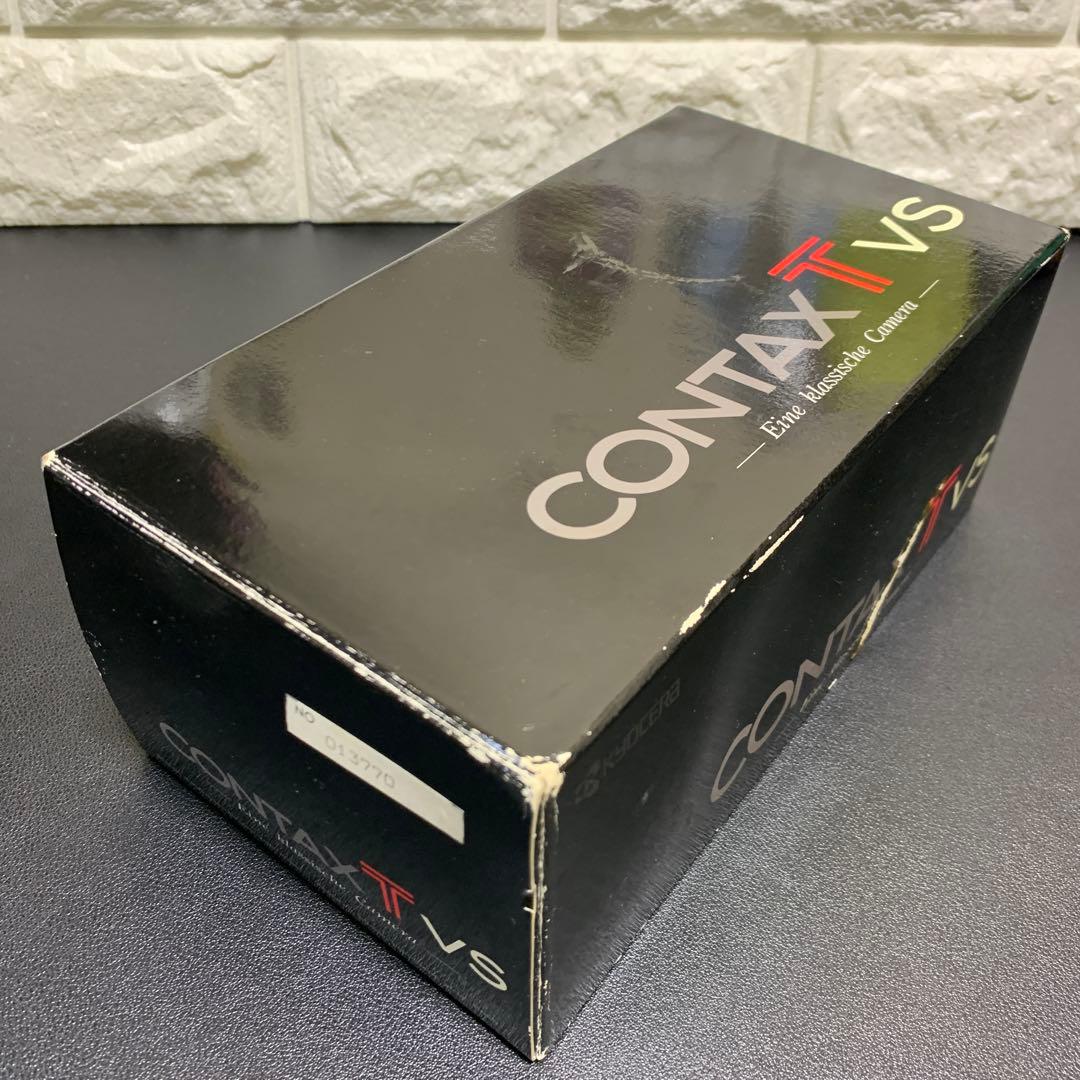 コンタックスCONTAX TVSフィルムカメラ通電確認済　 現状品　動作未確認