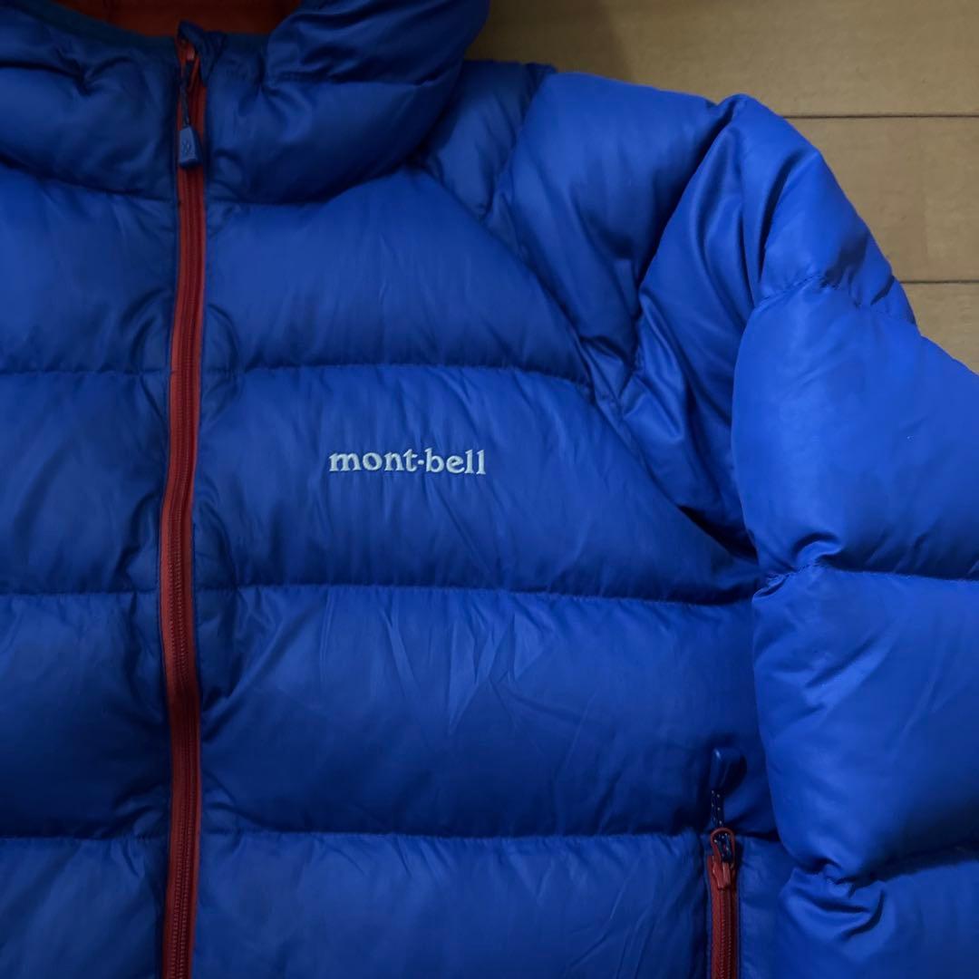 mont-bell down jacket モンベル ダウン 短丈 収納袋付き