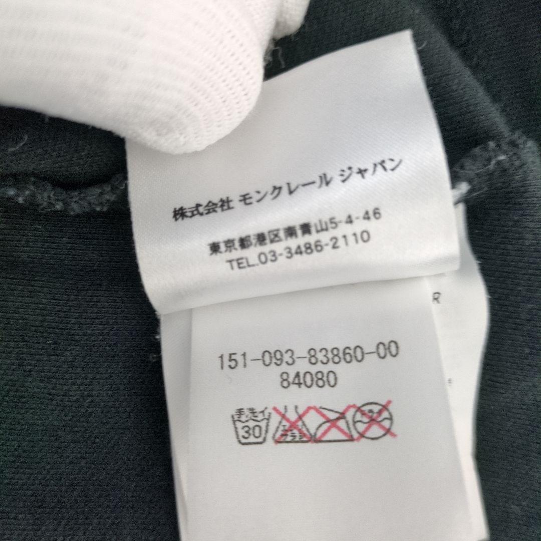 MONCLER ブラック ポロシャツ 半袖