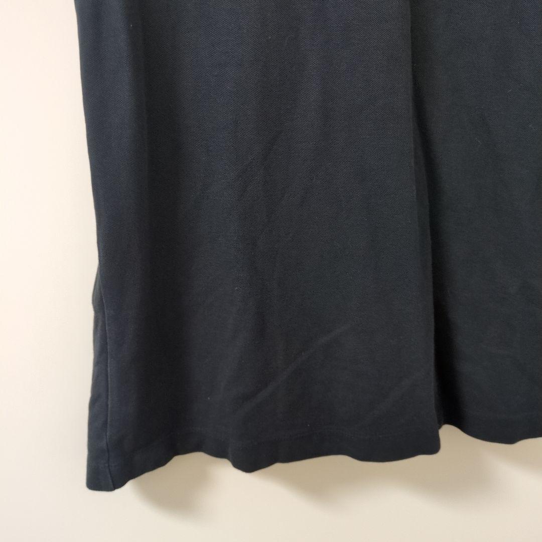 MONCLER ブラック ポロシャツ 半袖