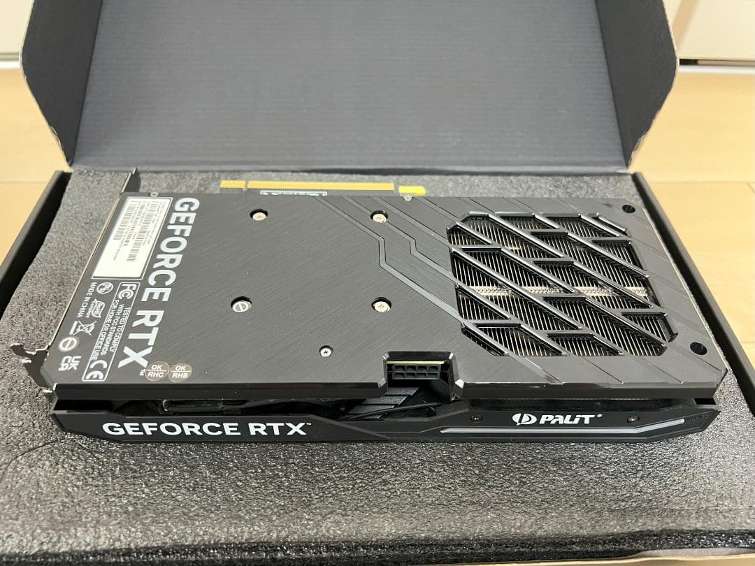 グラフィックボード・グラボ・ビデオカード Palit GeForce RTX 4060 Ti Dual OC 8GB