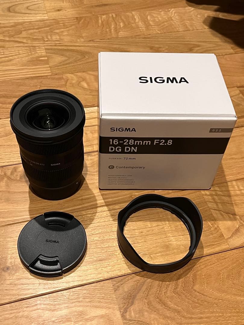 ケシー　保証書付 試写のみSIGMA 16-28mm F2.8 DG DN