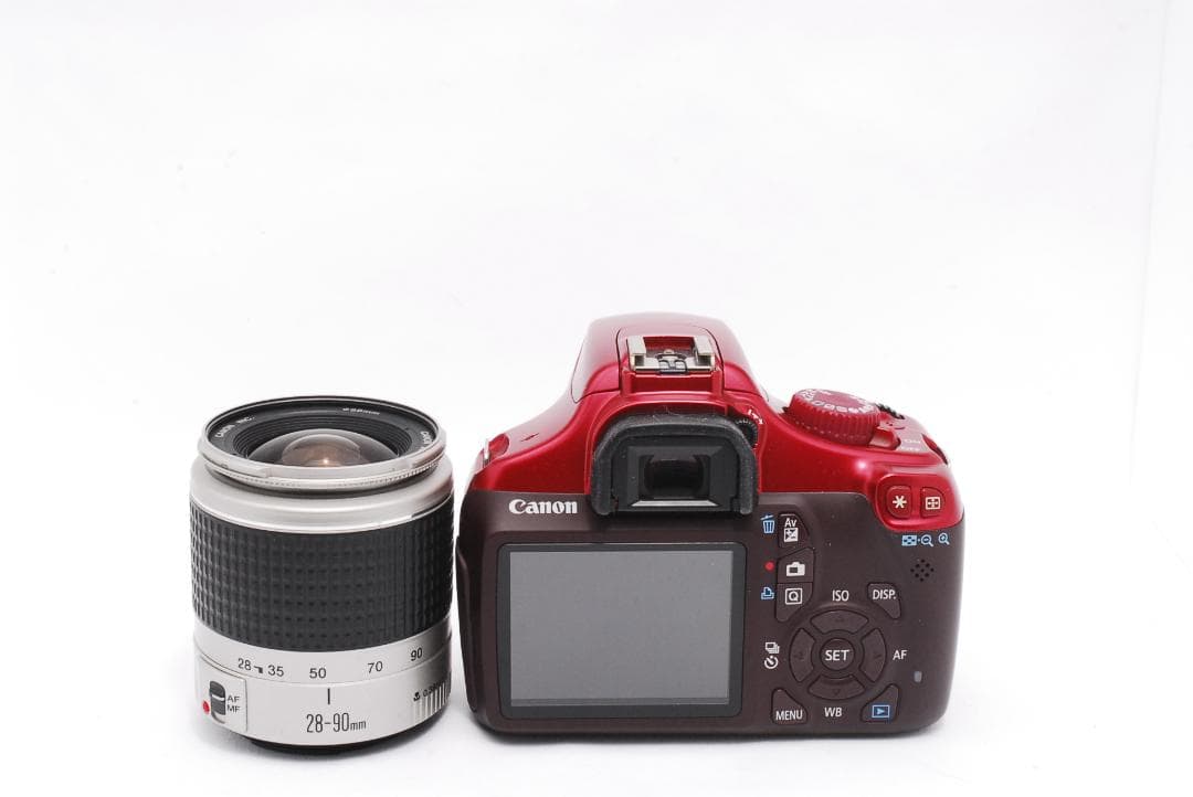 初心者オススメ⭐️Canon EOS kissX50 赤色 一眼レフ