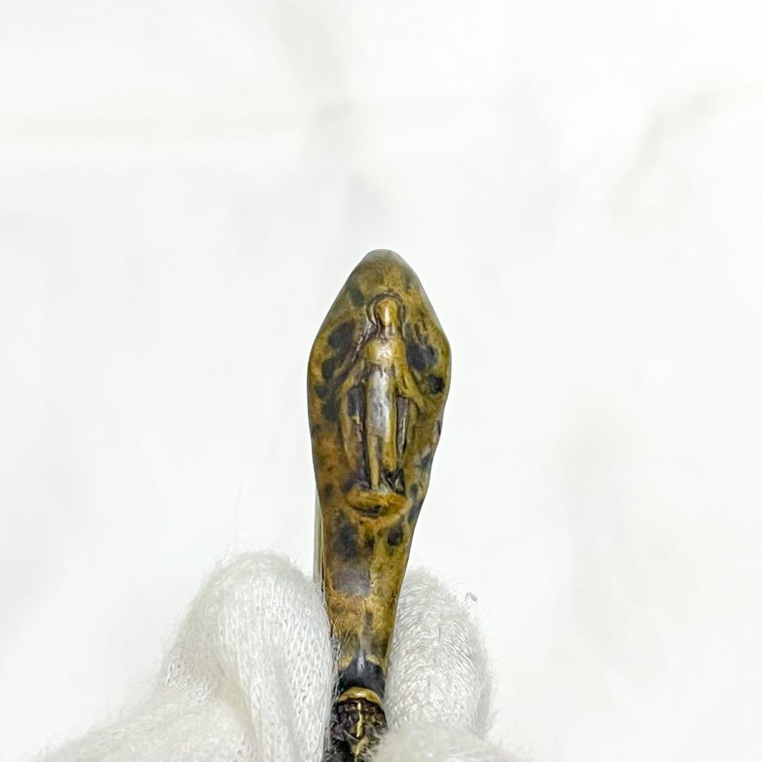 超希少 ガルシア ウォレットチェーン スカル マリア クロス 保存袋付き