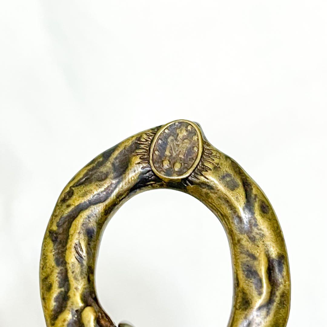 超希少 ガルシア ウォレットチェーン スカル マリア クロス 保存袋付き