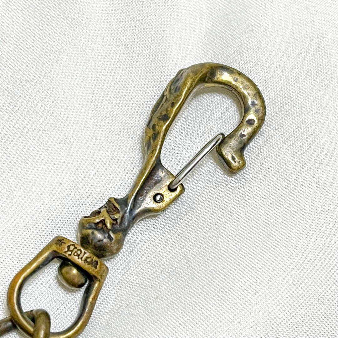 超希少 ガルシア ウォレットチェーン スカル マリア クロス 保存袋付き