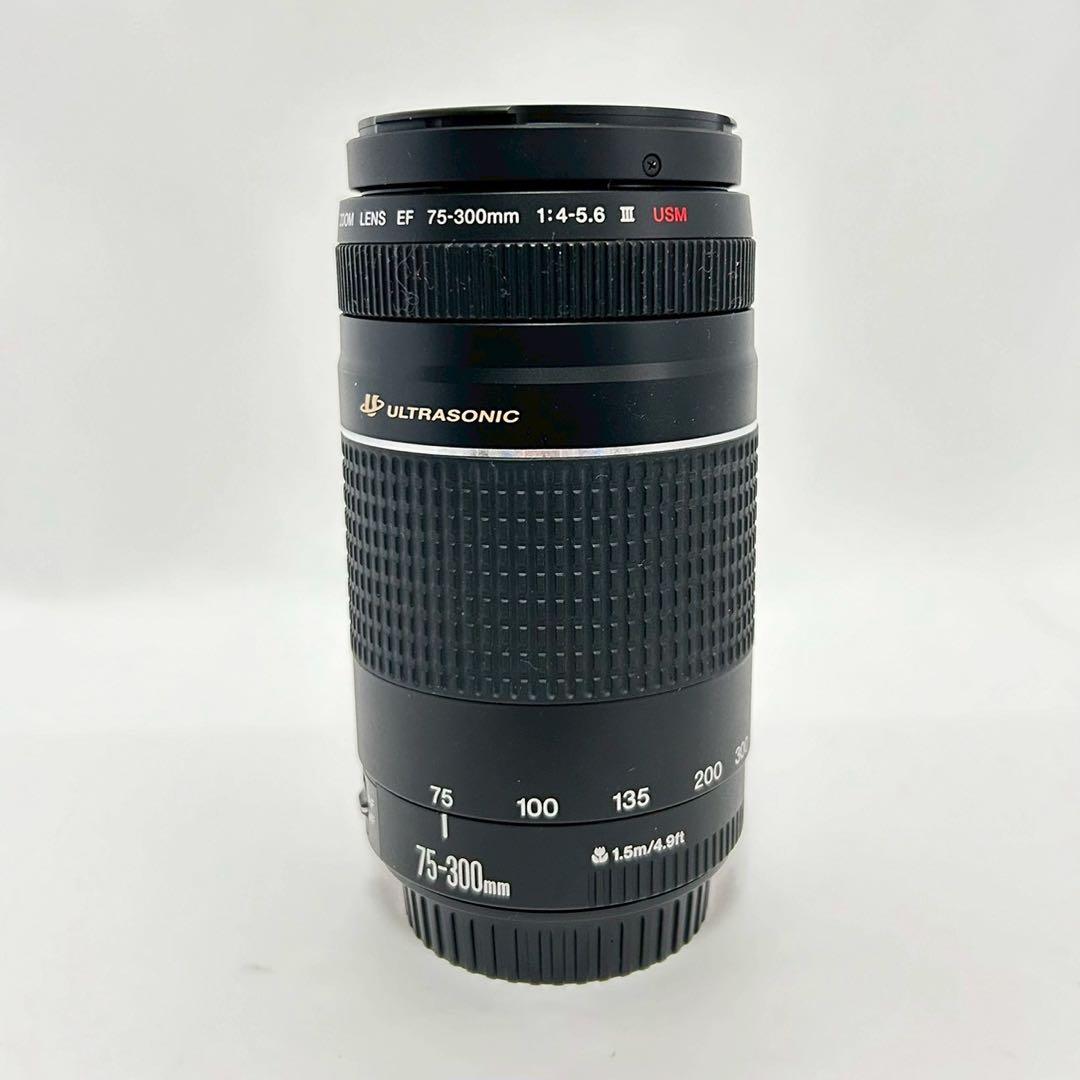 レンズ(ズーム) CANON ZOOM EF75-300mm F4-5.6 III USM