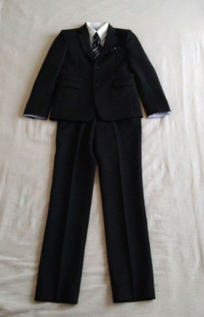 【美品】卒業式・入学式　男子スーツセット　150cm　フォーマル