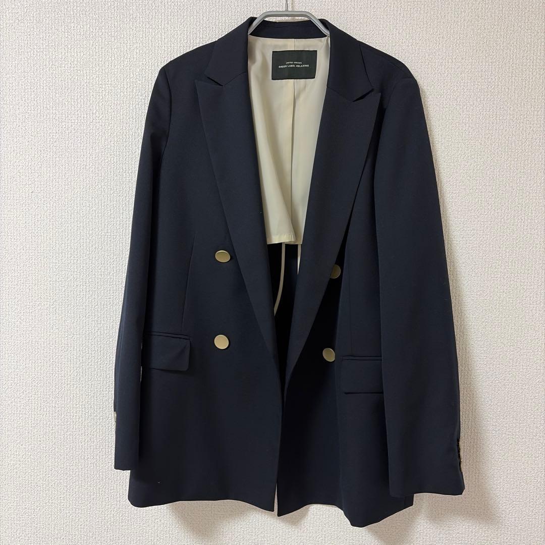 green label relaxing グリード ダブル ジャケット