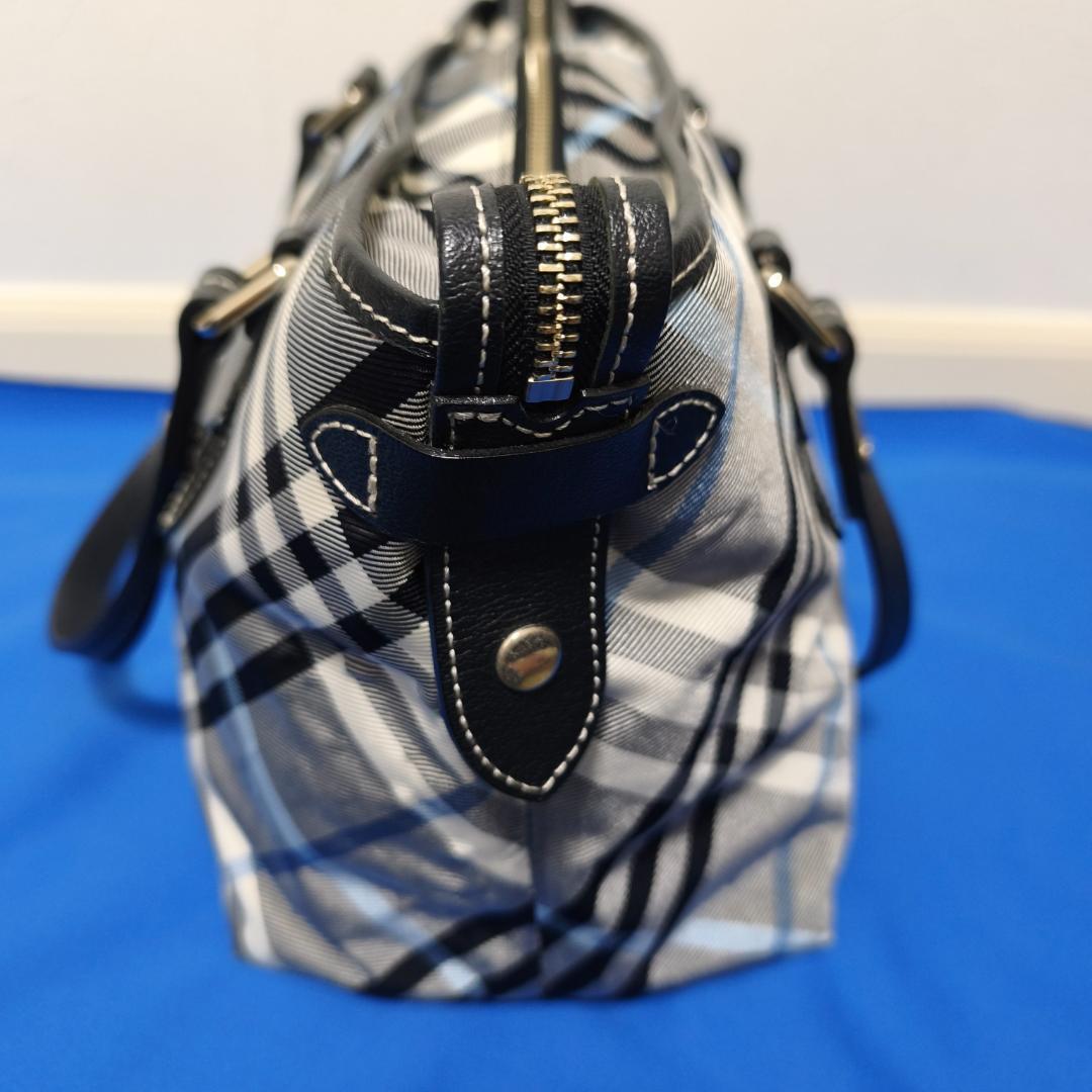 BURBERRY BLUE LABEL チェック トートバッグ