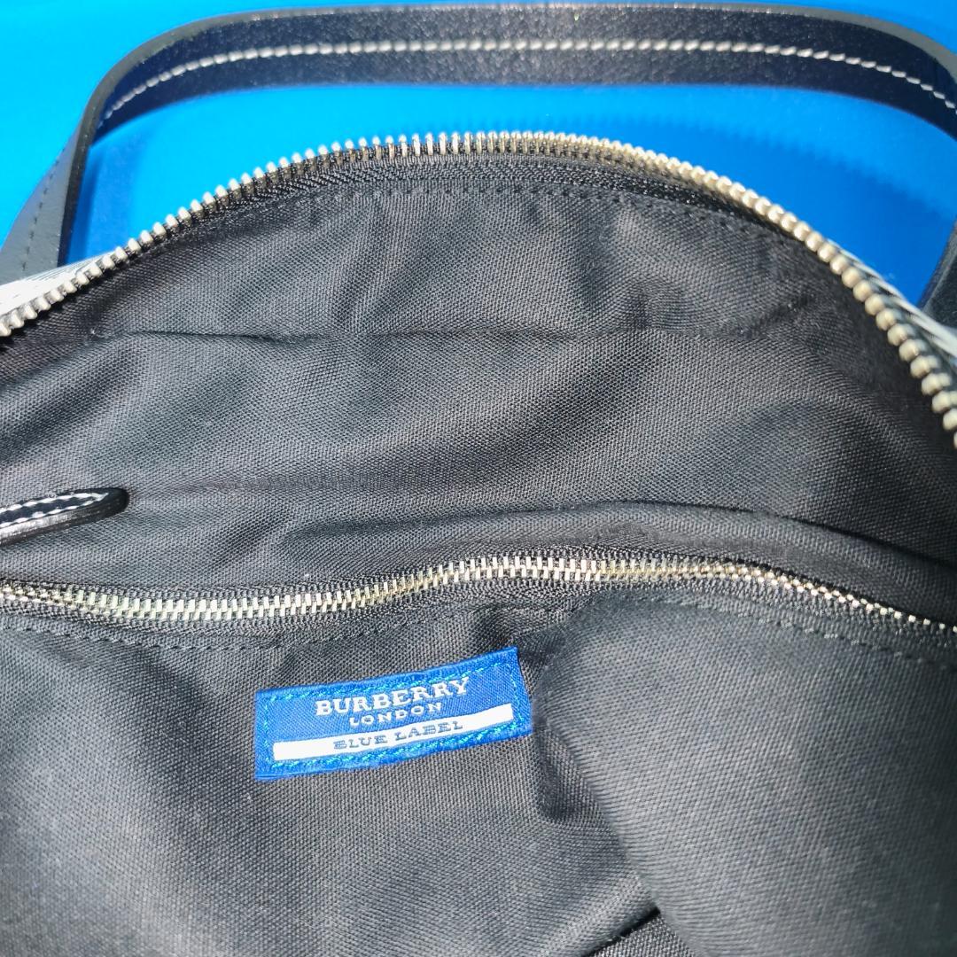 BURBERRY BLUE LABEL チェック トートバッグ