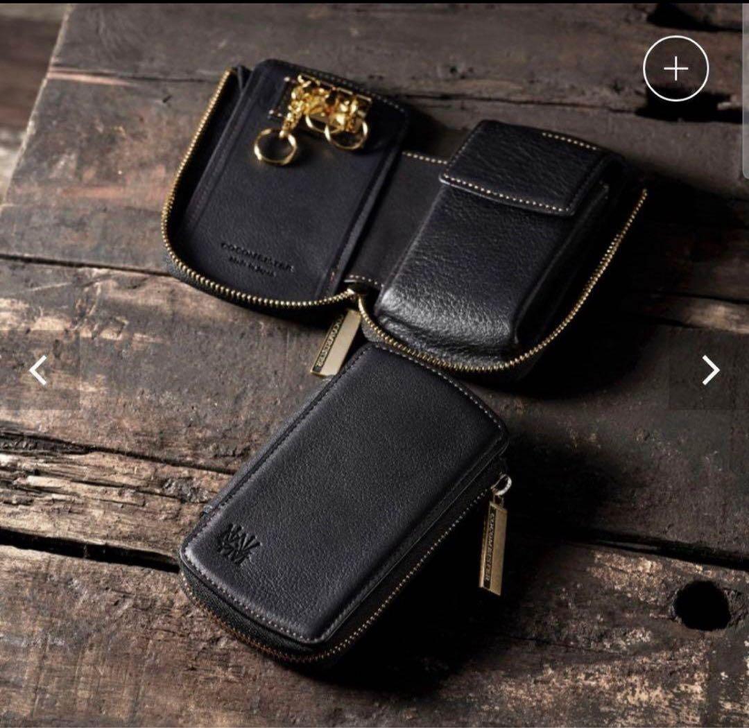 COCOMIESTER ブラック キーケース