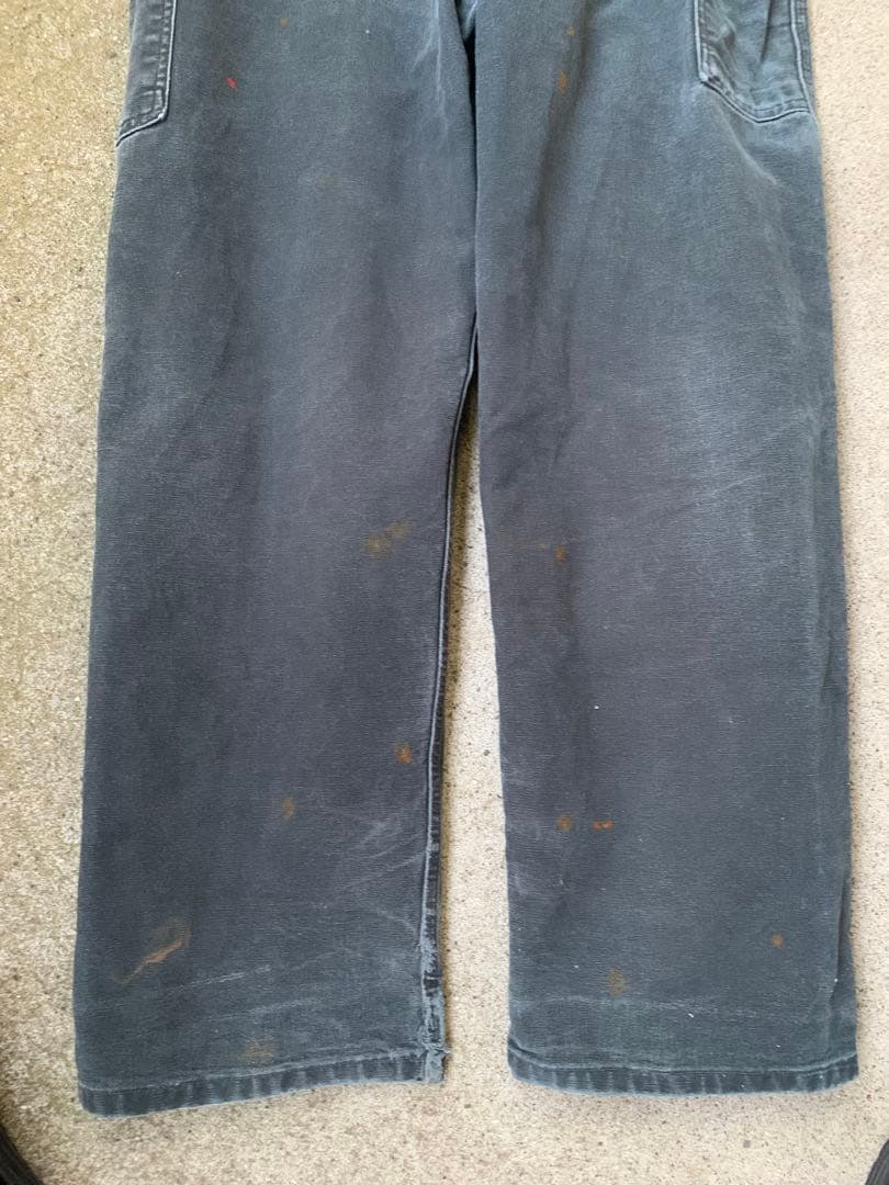 Carhartt カーハート　ダック　オーバーオールUSA製　ブラック　黒