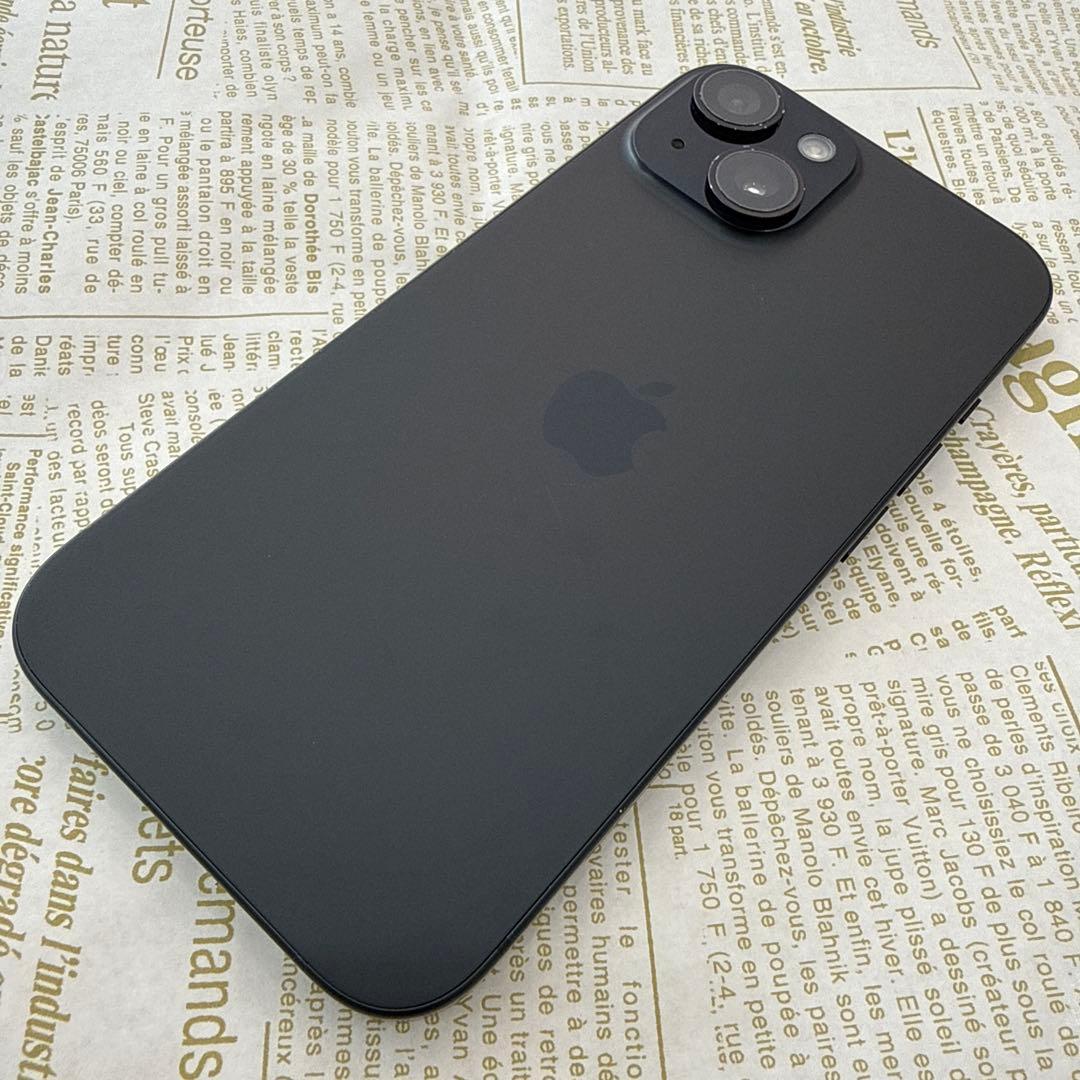 iPhone 15 128GB ブラック SIMフリー