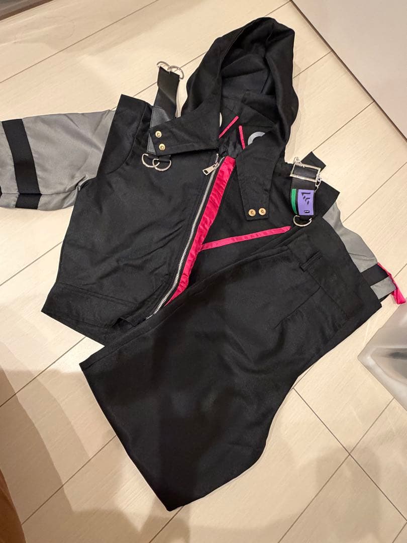 にじさんじ不破湊 ウィッグ・メガネ付 ゲーミング衣装 コスプレ