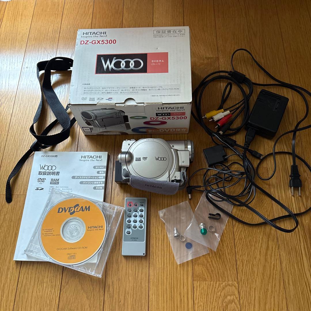【初期化済み】HITACHI DZ-GX5300 DVDカメラ
