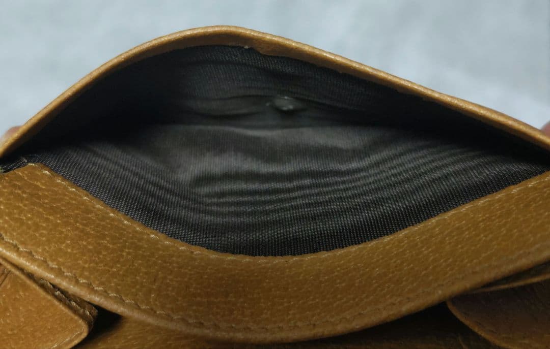 PRADA キャメル レザー 名刺入れ