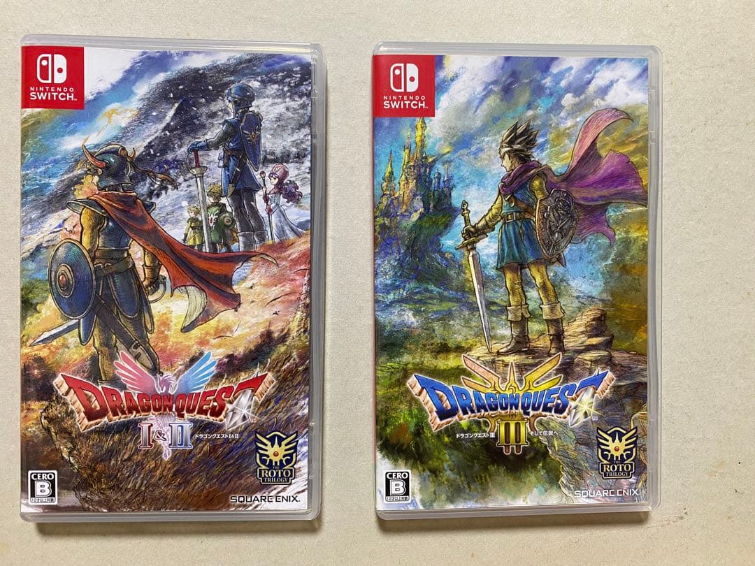 ドラゴンクエスト1&2 3 セット　switch